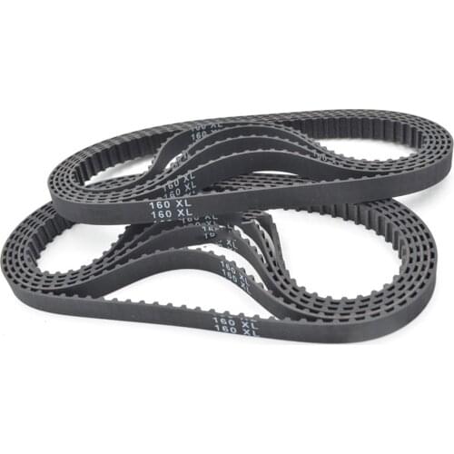 5PCS XL Timing belt, Width 6.4mm, Teeth 80/81/82/83/84. Synchronous Belt. 160XL/162XL/164XL/166XL/168XL