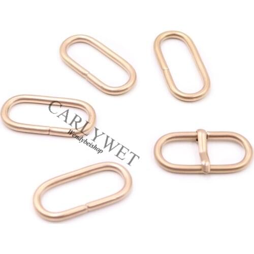 Rolamy 10 sets 18 20 22mm Wholesale Black Silver Replacement Zulu Rings Loops Circles for Nylon Watch Band Strap Belt For Nato