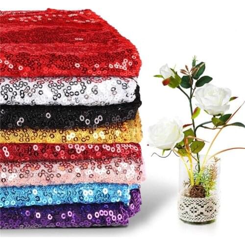 3mm fabric polyester mesh dress evening dress table sequined fabric