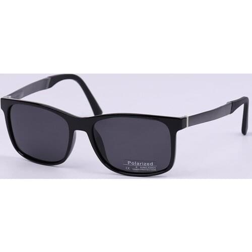 Polarized Sunglasses Mens Women Driver Vintage Black Square Sunglass New Luxury Brand Sun Glasses Designer Men Fashion Eyewear