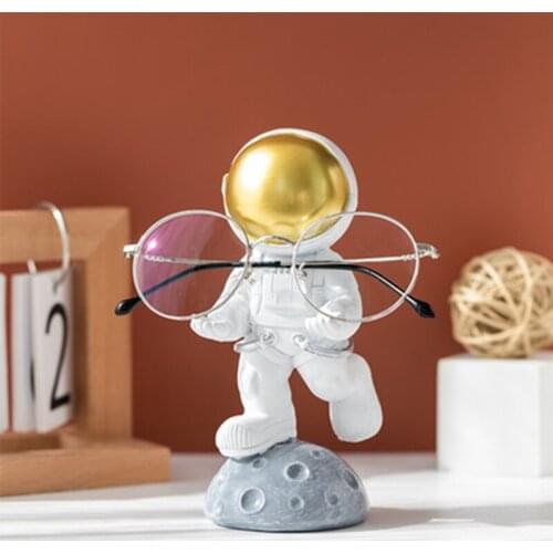 Spaceman Glasses Holder Glasses Holder Astronaut Glasses Shop Display Stand Decorative Glasses Storage High-quality Ornaments