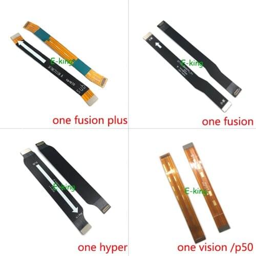 10PCS Mainboard Flex For Motorola Moto One Fusion Plus Hyper Vision P50 Main Board Motherboard Connector LCD Flex Cable