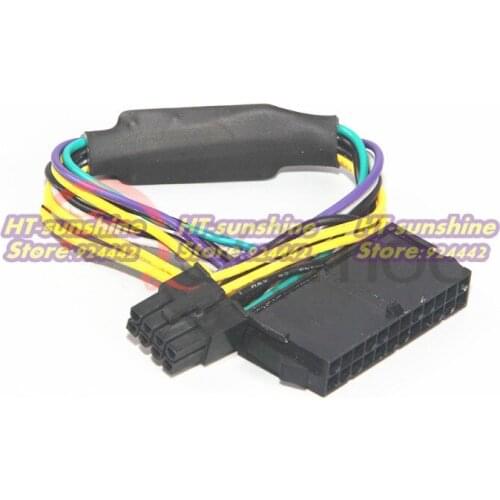 30cm ATX 24Pin Female to 8pin for DELL Optiplex 3020 7020 9020 T1700 Server Motherboard 8Pin Male Adapter Power Cable Cord 18AWG