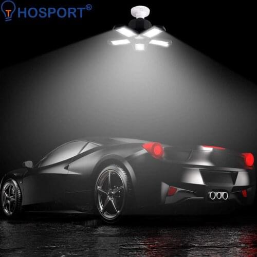 Deformable Ceiling Light Household Cars Garage LED Garage Light Adjustable Embellishment for Home Warehouse Workshop