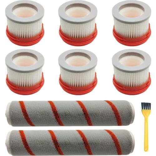 HEPA Filter For Xiaomi Dreame V8 V9 V9B V9P XR V10 V11 Household Wireless Vacuum Cleaner Accessories Roller Brush