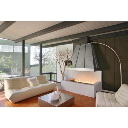 On sale 24'' smart ethanol fireplace for home decoration wall insert