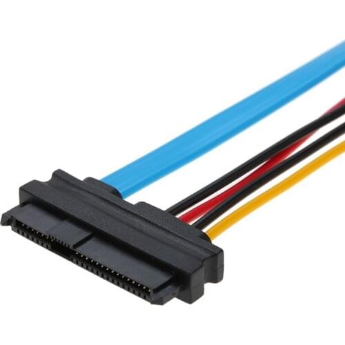SATA to SAS Cable SAS SATA Cable Adapter SAS to SATA Hard Disk Cable Cord SFF-8482 SAS Cable 29P to 1* SATA 7PIN hdd Cable 70cm