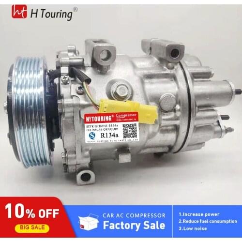 SD7V16 AC compressor For Citroen Jumpy III C8 PEUGEOT 807 EXPERT 6453YX 9686061980 6453YW 813322 32826G