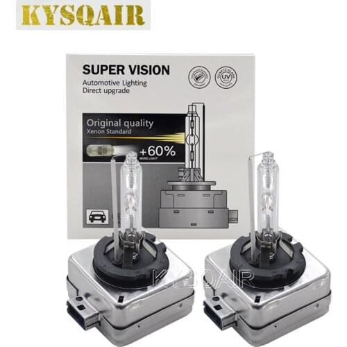 KYSQAIR 2PCS OEM Quality D8S 35W 6000K Xenon Headlight Bulbs 12V 55W D8S 4300K 5000K 8000K HID Lamp For D8S Car Light Xenon Kit
