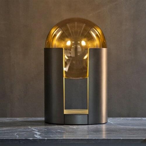 Nordic Glass Tall Lamps for Bedroom LED Stand Lamp Postmodern Hotel Cafe Lights Floor Lamps for Living Room Vertical Study Light