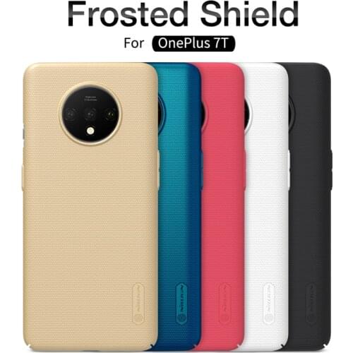 OnePlus 7 case cover NILLKIN Frosted PC Matte hard back cover Gift Phone Holder one plus For Oneplus 7 pro case oneplus 7t case