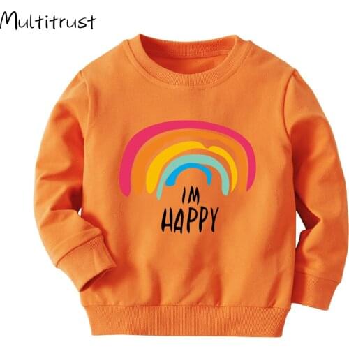2020 Autumn Girls Sweatshirt Long Sleeve Kids Elephant Cartoon Tops Children Pullover Hoodies Winter Clothing