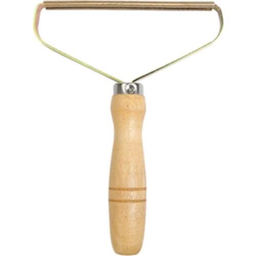 Portable Clothes Fuzz Fabric Lint Remover, Power-Free Shaver Shape Fluff Dirt Crumb Removing Brush Tool Roller for Woven Sweater