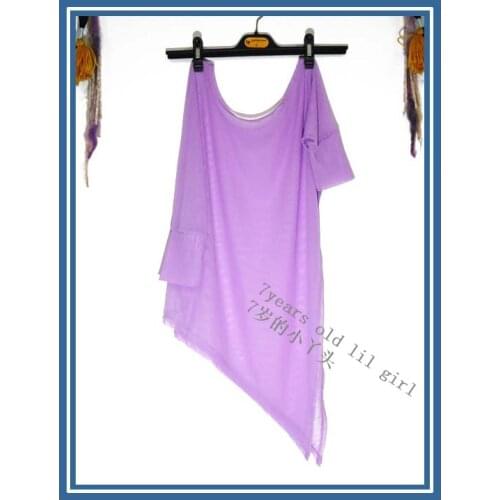 Transparent Thin Belly Dance Bat Sleeve Top CUF05