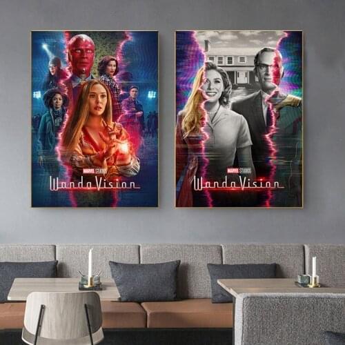 Marvel TV Series Superhero Canvas Painting Art Propaganda Posters And Prints For Living Room Piecies Cuadros Decorations