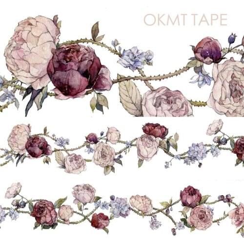 Washi Tape Washi Tape Stickers Decorate Roll Rose Poem Stickers