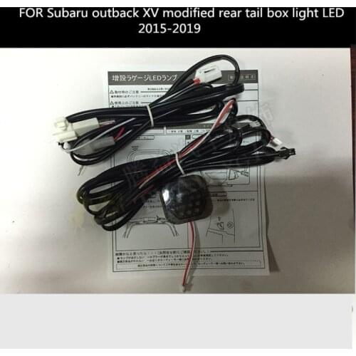 FOR Subaru outback XV 2015-2019 modified rear tail box light LED trunk light indoor reading decorative light