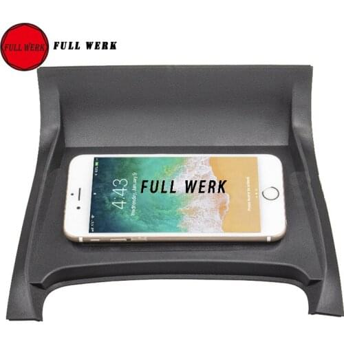 1pc Car Phone Wireless Charger Fast Charging Plate for 15-19 Land Rover Discover Interior Accessories