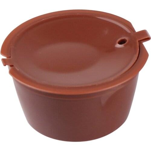 1 PCS Coffee Filter Cup Reusable Coffee Capsule Filters For Nespresso With Spoon Brush Kitchen Accessories