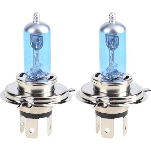 2pcs/lot DC 12V 55W H4 Car LED Low Beam Headlight Bulb Fog Lamp Super Bright Car Headlamp Fog Lights 6000K 1000LM