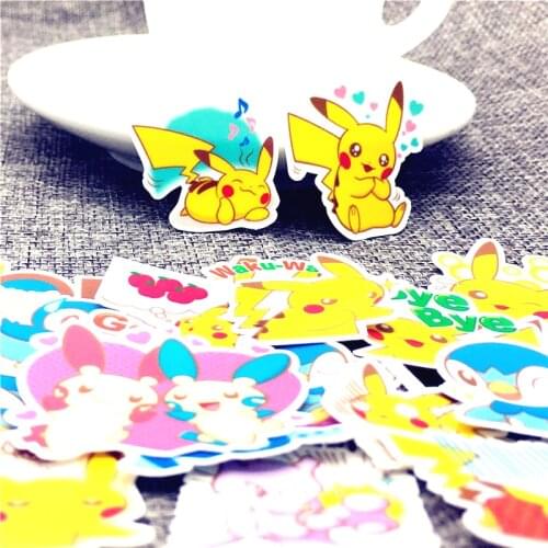 40 Pcs/Lot Mini magical animals Cute Self-made stickers scrapbooking For Cartoon Sticker For Laptop Fridge Skateboard