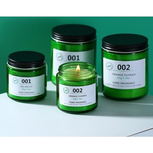 Smokeless Scented Candle Handmade Natural Rose Plant Essential Oil Candle Cup Birthday Aromatherapy Candles Home Decoration