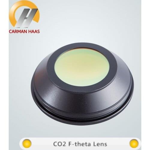 Carmanhaas 10.6um F-theta Scan Lens 70-300mm F100-430mm ZnSe Thread M85mm CO2 Field Scanner Lens For CO2 Laser Marking Machine