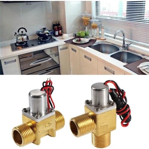 Energy-Saving Water Flow Pulse Solenoid Valves Bistable Water Control Brass for induction cleaner, prepaid water saving system