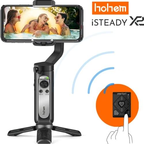 Hohem iSteady Mobile Plus Smartphone Gimbal Stabilizer for iPhone 11/11 Pro/Pro Max for Galaxy S10/Plus/S9 for Video Blogger
