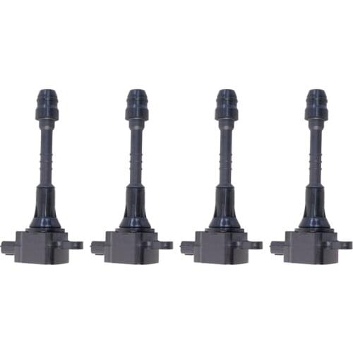 Set(4) Ignition Coils for 2002-2006 Nissan Sentra Altima 1.8L L4 224336N015