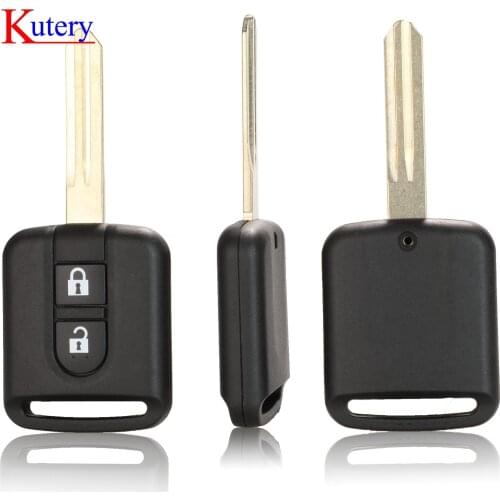 Kutery key case shell for NISSAN Cabstar F24M Micra K12 Navara D40M Note E11 NV200 M20M Patrol Y61 Qashqai J10