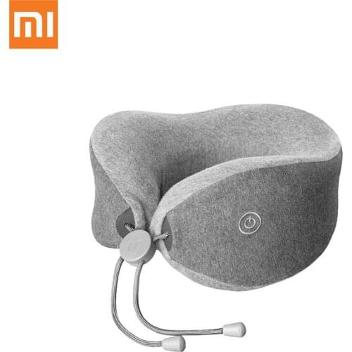 Xiaomi Mijia LF U-Shape Neck Massage Pillow Relax Muscle Massager Release Pressure Help Sleep Pillow Work Home Car Travel Use
