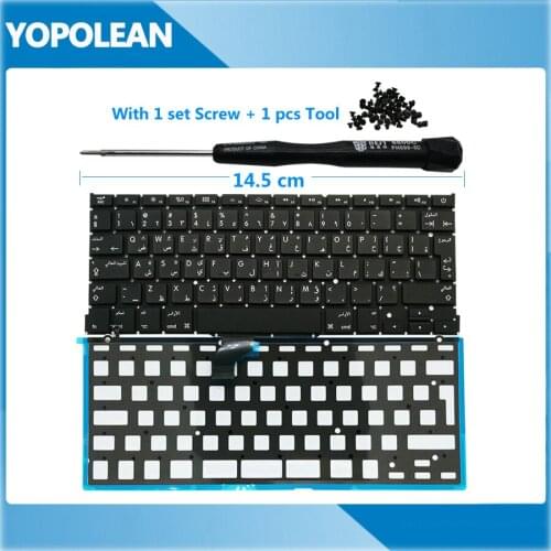 New Arab Arabic Keyboard With Backlight For Macbook Pro Retina 13" A1502 2013 2014 2015