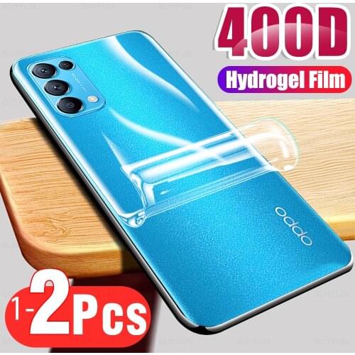 Full Back Protector HD Hydrogel Film On The For Oppo Reno5 5G F Lite Reno 5 Pro Plus Reno6 Pro 6 5G 5F 5lite No Protective Glass