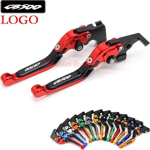 With logo CB500 High Quality Accessories Motorcycle brake clutch levers For HONDA CB 500 X CB500 X 2013 2014 2015 2016 2017