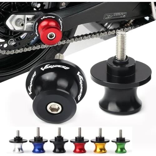With Logo(Varadero) 8MM Motorcycle CNC Aluminum Swingarm Spool Slider Stand Screws For HONDA XL1000 Varadero ABS 1999-2013 2012