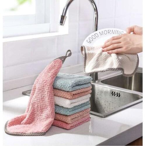 3pc Super Absorbent Microfiber kitchen dish Cloth High-efficiency tableware Household Cleaning Towel kichen tools gadgets cosina