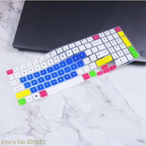 Silicone Laptop Keyboard Cover Skin Protector For HP Omen 15-ek Series 15-ek0083TX 15-ek0059TX 15-ek0042TX 15.6 inch