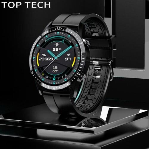 Top Tech Smart Watch Men Womens Watches I9 Touch Screen Bluetooth Hand Smartwatch Fitness Tracker Heart Rate Call Message Music