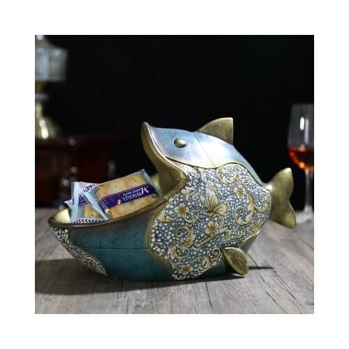 Creative Key Remote Control Storage Box Living Room Shoe Cabinet Coffee Table Desktop Ornaments Household Debris Storage