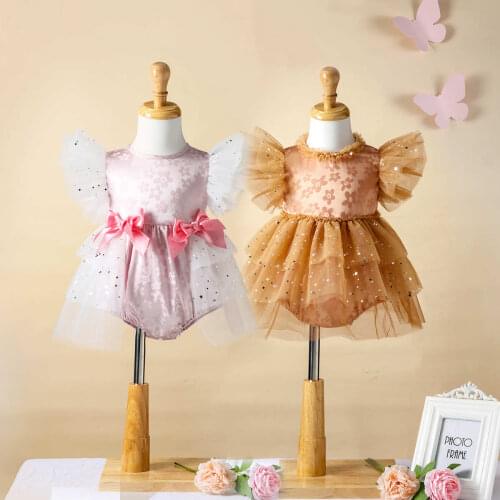 Боди с коротким рукавом для малышек Urkutoba China At AliExpress