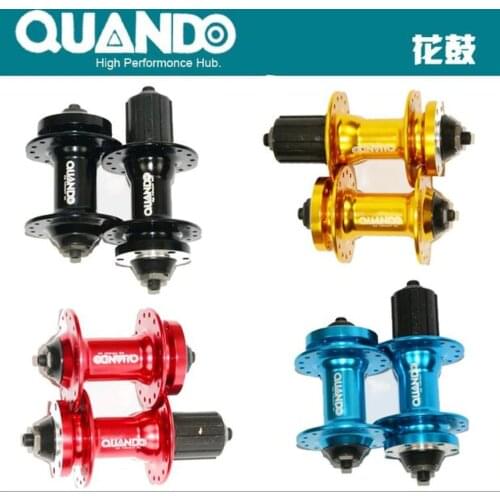 Quando Bike hub bushing spacer bicycle MTB mountain bike front rear 32 36 holes for Cassette freewheel and 6 bolt disc brake