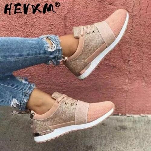2022 New Women Lace Up Casual Sports Shoes Fashion Splicing Flat Heel Sport Shoes Comfortable And Breathable Shoes Mujer