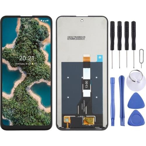 LCD Screen and Digitizer Full Assembly for Nokia X20 / C1 Plus TA-1312 / 1.3 TA-1216 TA-1205 / C20 / 3.4 / 3.1 Plus / C3 C2 C1