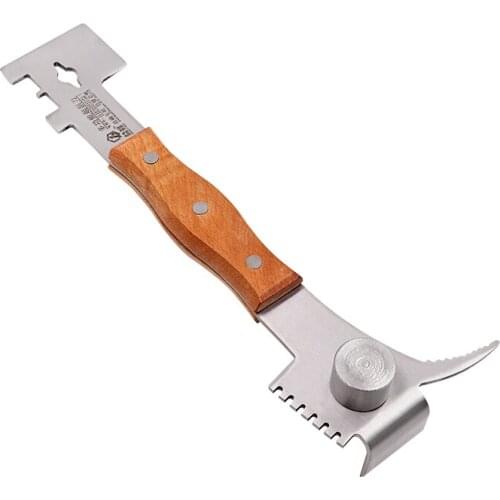 1PCS Stainless Steel Honey Knife Bee Scraper Multifunction Hive Scraper Cut Honey Knife Beekeeping Tools Beekeeping Equipments