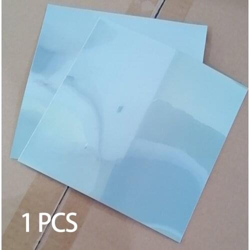 1pc Wearable Practical Mirror Tile Wall Sticker Square Self Adhesive Room Bathroom Decor