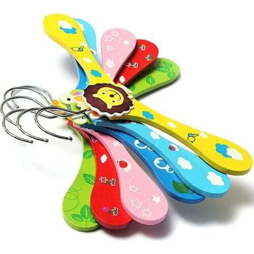 1pcs Practical Cartoon Pet Hangers Children Hangers Infant Kids Coat Clothes Hooks Living Room Clothing Hangers Dropshipping Hot