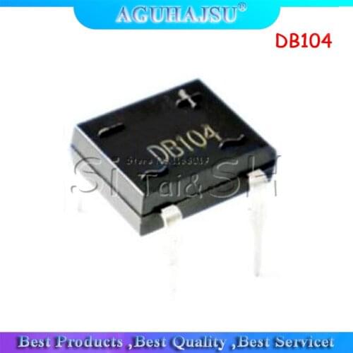 10pcs DB104 DB104S B104 bridge rectifier 400V 1A DIP4 new and original IC