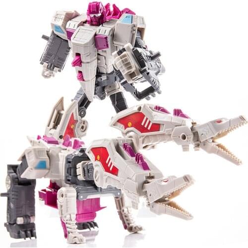 AOYI 5 in 1 anime Action Figure Toys cool KO GT Transformation Movie Robot dinosaur model toys kids Deformation Truck Gift H6002