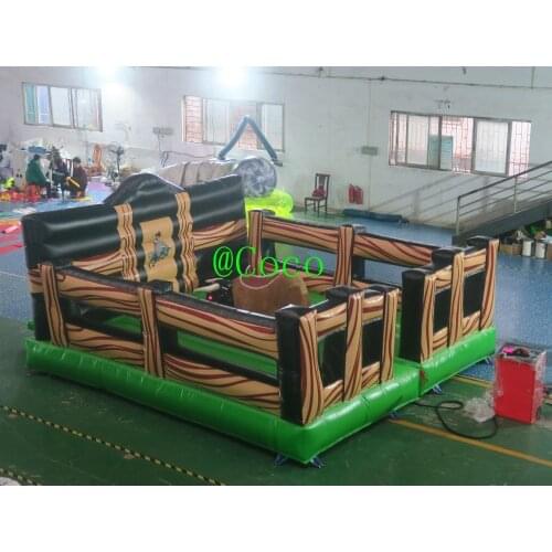 Free ship to sea port, Inflatable mechanical shark bull rodeo,commercial human bull rodeo outdoor sport game for kids and adults